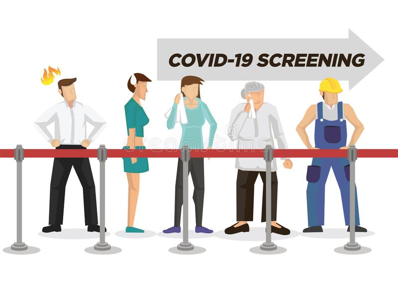 people-queue-up-waiting-to-do-coronavirus-health-screening-concept-outbreak-pandemic